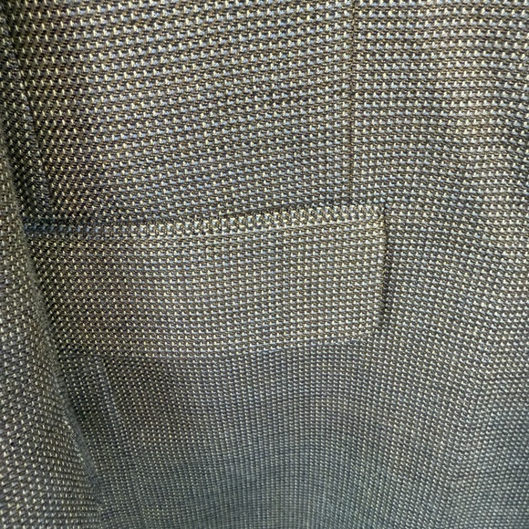 Joseph Abboud for Nordstrom Suit jacket Gray Silk Wool Blazer Men’s Size 46 - Picture 4 of 12